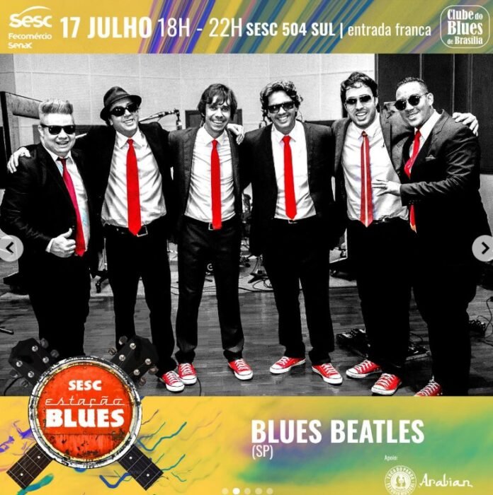 Sesc Estação Blues agita Brasília com show gratuito dia 17 brasilia