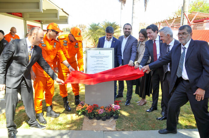 Corpo de Bombeiros do DF inaugura centro de treinamento de cães para assistência social brasilia