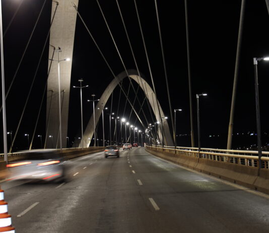 Ponte JK receberá nova pintura