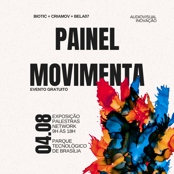 Evento gratuito conecta audiovisual, inovação e futuro em um dia de experiências imersivas brasilia