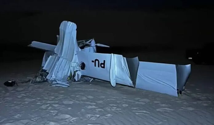 Avião de pequeno porte cai nos Lençóis Maranhenses e deixa duas vítimas fatais mundo