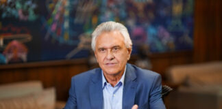 Caiado comemora saída da União Progressista do governo Lula