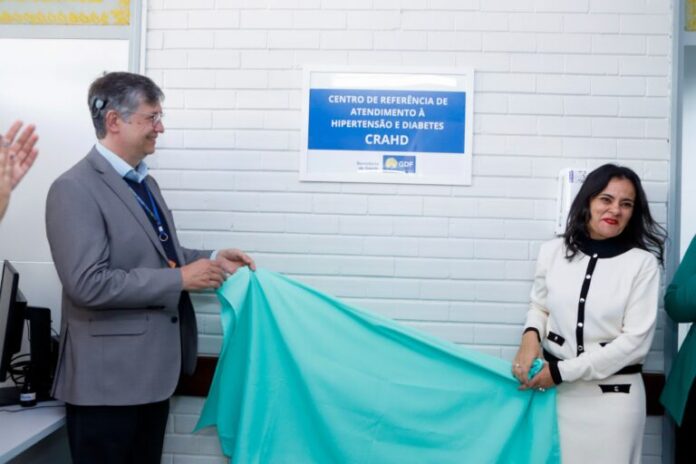 Centro de Referência em Diabetes e Hipertensão é inaugurado em Ceilândia