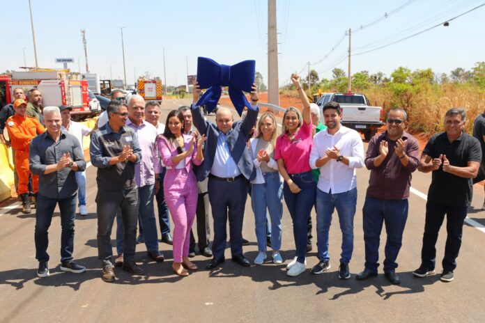 Ibaneis Rocha inaugura marginal da BR-040 com investimento de R$ 10,5 milhões brasilia