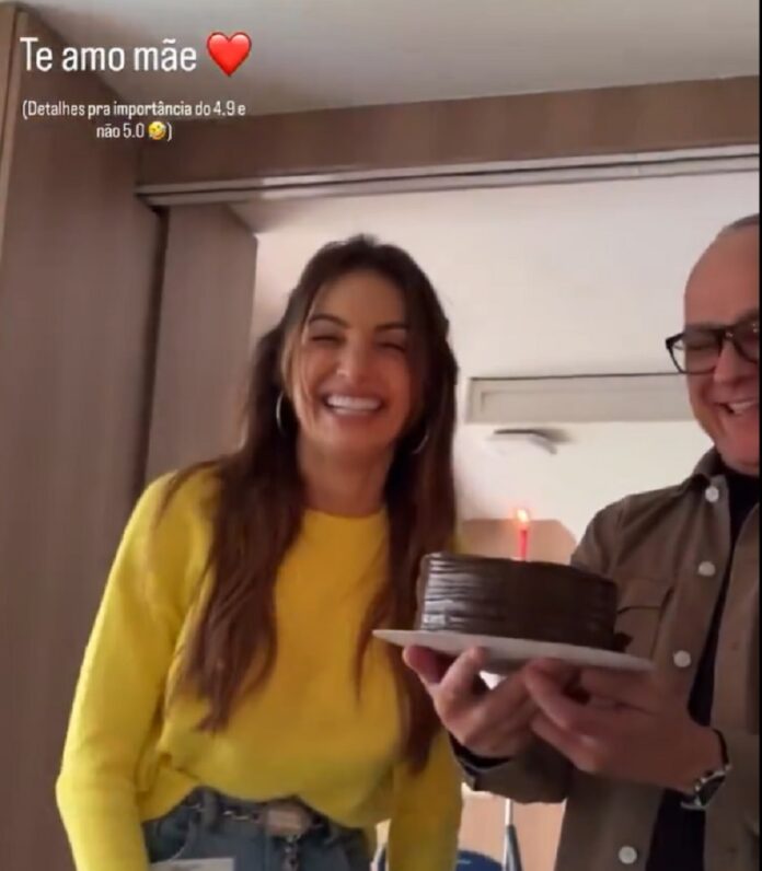 Patrícia Poeta comemora aniversário no hospital ao lado do filho internado cultura