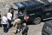 Rio de Janeiro transfere chefes do Comando Vermelho para presídios federais