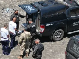 Rio de Janeiro transfere chefes do Comando Vermelho para presídios federais