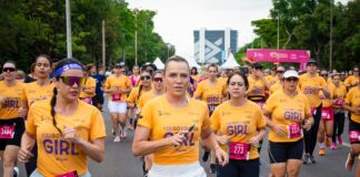Corrida Girl Power movimenta Eixão do Lazer