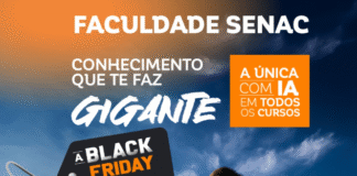 Faculdade Senac-DF oferece 25% de desconto na Black Friday