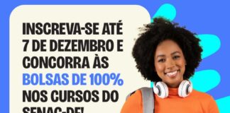 Senac-DF abre mais de 1,9 mil vagas com bolsas integrais