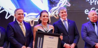 Gracinha Caiado recebe Medalha do Mérito Industrial da Fieg