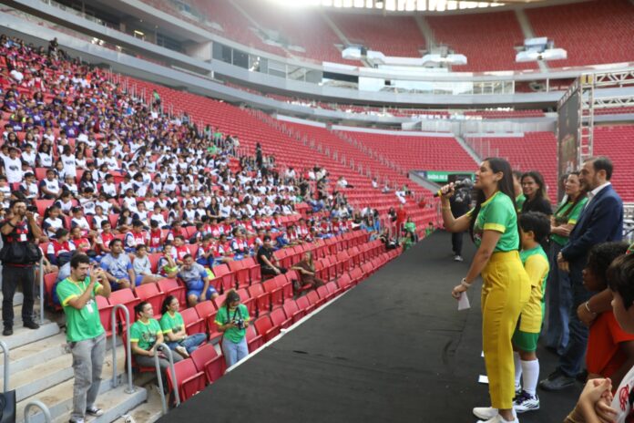 Nosso Natal: Ação social leva esporte, cultura e solidariedade a 2 mil crianças brasilia