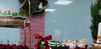 Alunos do Senac-DF encantam com mesa natalina