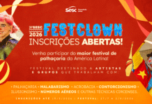 Inscrições abertas para o Sesc Festclown 2026