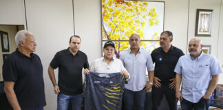 Ibaneis Rocha recebe atletas do LFA e reforça apoio a evento internacional de MMA em Brasília