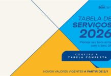 Confira a nova tabela de preços do Sesc-DF em 2026