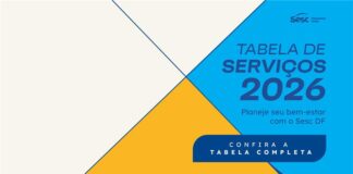 Confira a nova tabela de preços do Sesc-DF em 2026