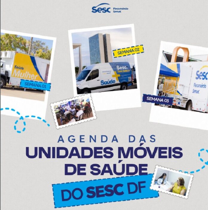 Sesc-DF leva saúde até você e inicia o ano cuidando da população brasilia sesc