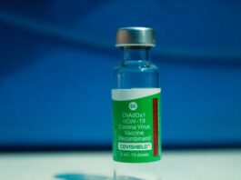 Primeira vacina contra a covid-19 completa cinco anos