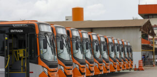 DF recebe 23 novos ônibus com tecnologia Euro 6 para reforçar transporte no Eixo Oeste