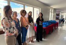 Janela de Oportunidades: reeducandos confeccionam 650 faixas canguru para o HMIB