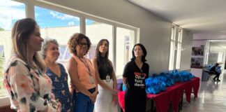 Janela de Oportunidades: reeducandos confeccionam 650 faixas canguru para o HMIB