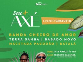 Line-up do Sesc + Axé é divulgado e promete ressaca de Carnaval
