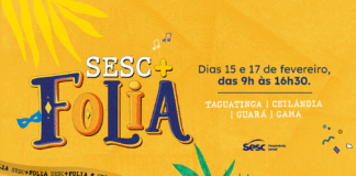 Carnaval vai agitar unidades do Sesc-DF com programação para toda família
