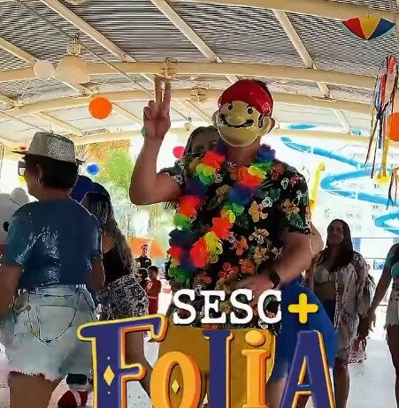 Sesc Folia leva Carnaval animado às unidades do DF