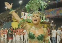 Virginia Fonseca estreia como rainha de bateria na Sapucaí e gera repercussão nas redes