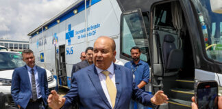 Saúde recebe 56 novos veículos, com investimento de R$ 28 milhões
