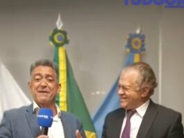 Presidente do TCDF recebe jornalista Josiel Ferreira em encontro institucional
