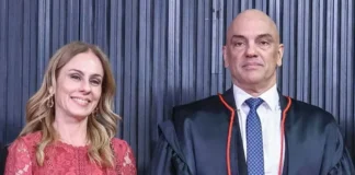 Mulher de Alexandre de Moraes nega ter recebido mensagem de dono do Banco Master