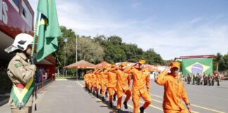 Corpo de Bombeiros Militar realiza formatura do Curso de Formação de Praças