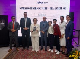 Sesc-DF homenageia Janete Vaz ao nomear novo Centro de Saúde em Ceilândia