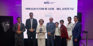 Sesc-DF homenageia Janete Vaz ao nomear novo Centro de Saúde em Ceilândia