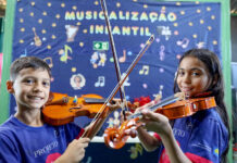 Projeto Em-canto & Em-cordas, na Estrutural, celebra dois anos unindo música e solidariedade