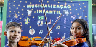 Projeto Em-canto & Em-cordas, na Estrutural, celebra dois anos unindo música e solidariedade