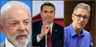 Lula empata tecnicamente com Flávio Bolsonaro e Zema em cenários de 2º turno, aponta Atlas/Bloomberg