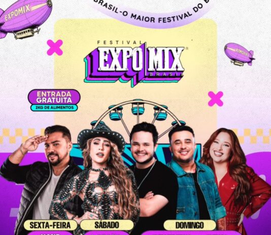 Expomix atrai 35 mil e arrecada toneladas de alimentos