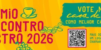 Casa de Chá concorre no Prêmio Encontro Gastrô 2026