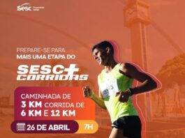 Últimas vagas para etapa Taguatinga do Sesc+Corridas no DF
