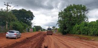 GDF intensifica manutenção de vias não pavimentadas no Riacho Fundo II