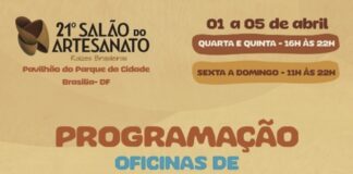 Gastronomia brasileira ganha destaque com oficinas do Senac-DF no Salão do Artesanato