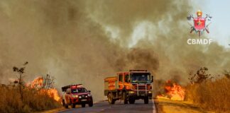 CBMDF reforça combate aos incêndios