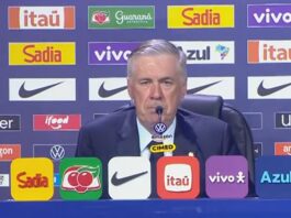 Pesquisa aponta aprovação de 74% à convocação de Ancelotti para a Copa de 2026