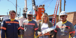 Santa Luzia ganha mais iluminação pública e se prepara para receber asfalto e rede de esgoto