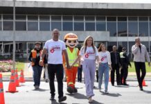 Campanha Junho Vermelho mobiliza população para doação de sangue na Praça do Buriti