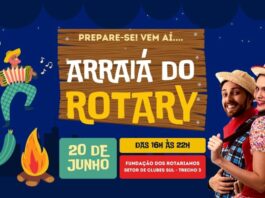 Arraiá do Rotary leva música, sabores e solidariedade