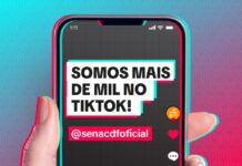 Com foco em educação profissional e carreira, TikTok do Senac-DF chega a mil seguidores